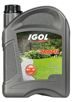 Huile moteur agricole IGOL, 2 litres PROFIL 4 TEMPS, 15W-40 SAE 30